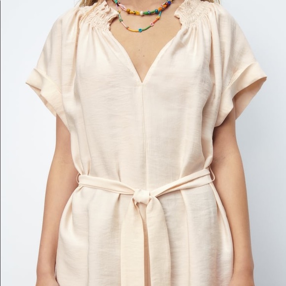 Zara Belted Short Jumpsuit - Picture 3 of 8
